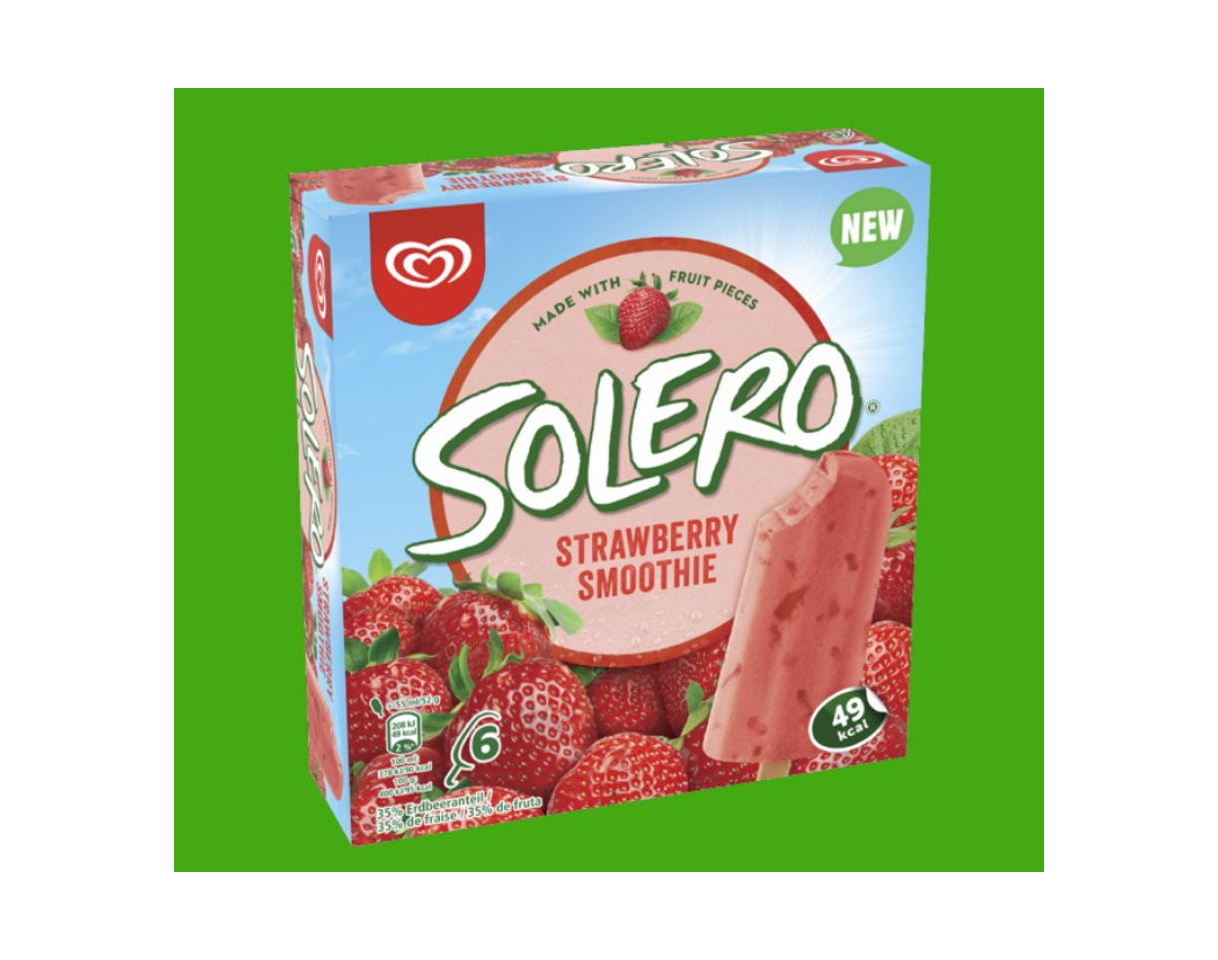 Product Multipack Solero Smoothie Morango