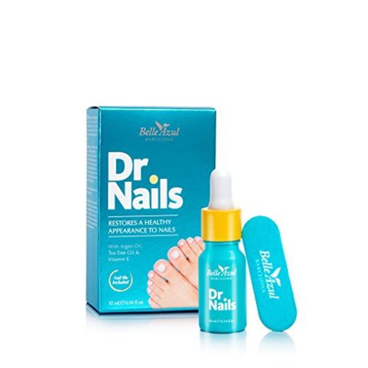 Belle Azul - Dr.Nails - Tratamiento Anti-Hongos para Uñas con Aceite de