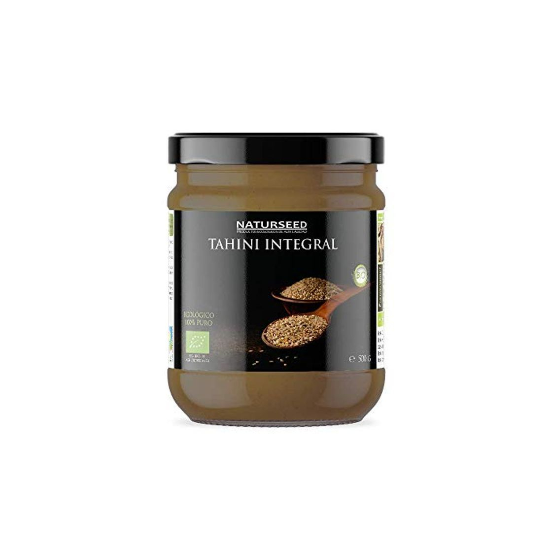 Product Naturseed Tahini Pasta de Sésamo Ecologico, Bio - Raw, Salsa Sin Sal