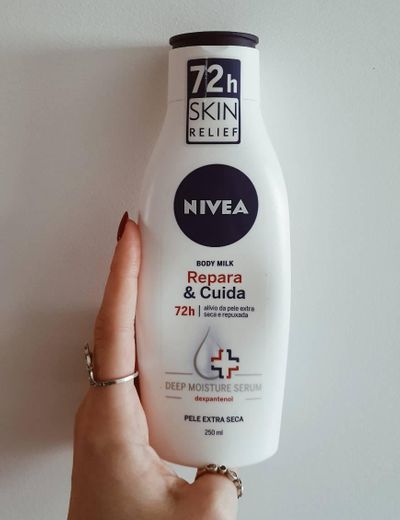 Nivea Body Milk Skin Relief 72h