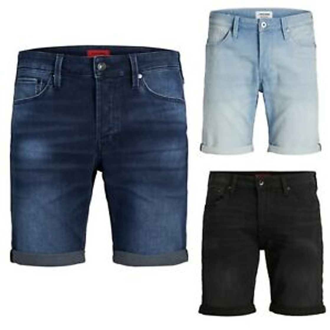 Moda JACK&JONES Hombre Bermuda Shorts Playa Pantalon Corto 