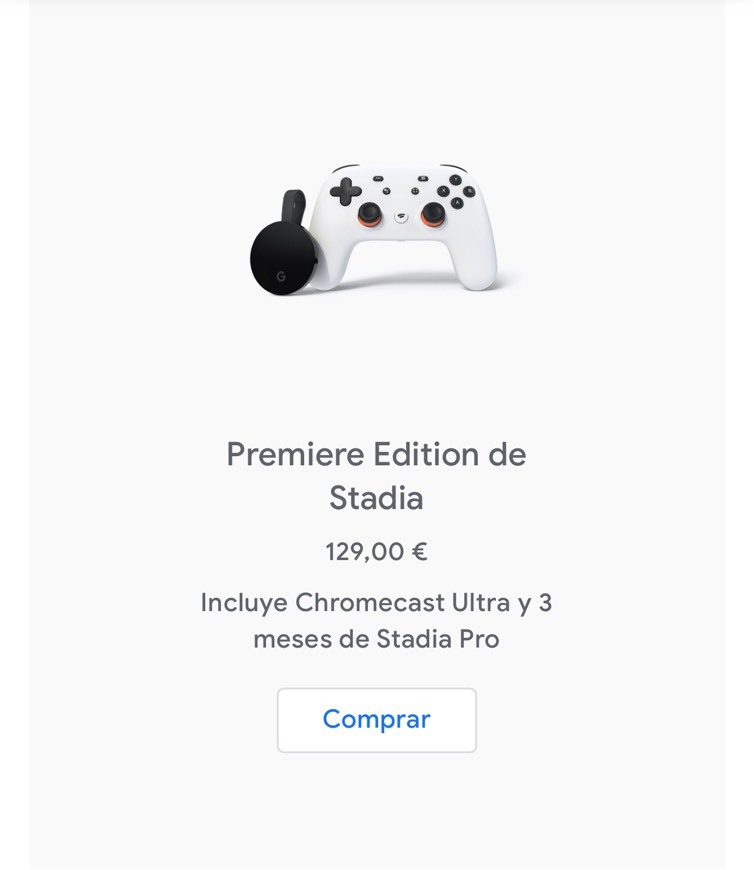 Product Google Stadia