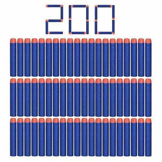 StillCool Nerf N-Strike 200pcs 7.2cm Espuma Suave Dardos Recarga Bala Blasters para