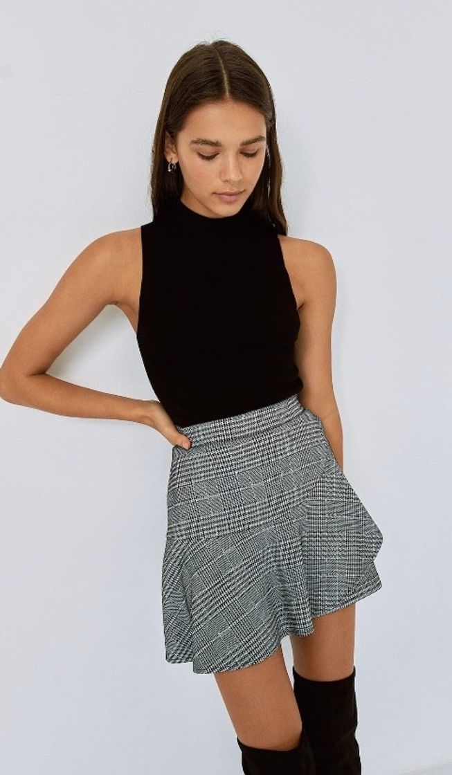 Social Skort volante - Moda de mujer | Stradivarius España