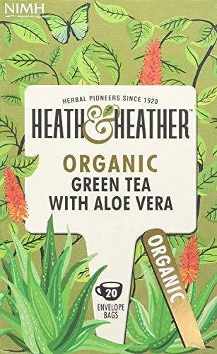 Lugares Heath & Heather Té Verde Orgánico y Aloe Vera 20 Bolsas