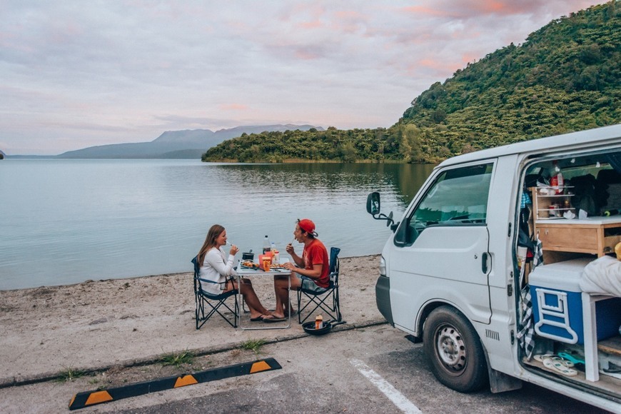 Place Lake Tarawera Outlet Camping Area