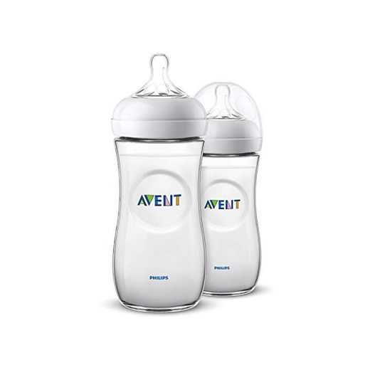 Philips Avent Biberón Natural SCF036/27 - Pack de dos biberones