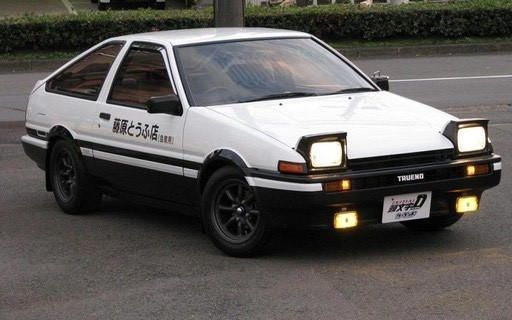 Moda Toyota AE86 