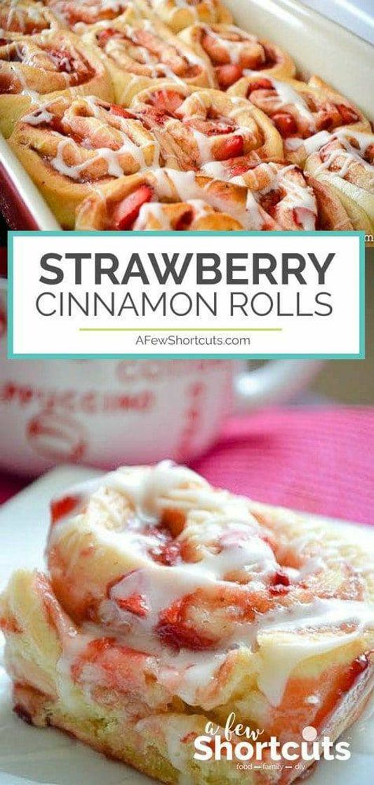 Moda Strawberry Cinnamon Rolls