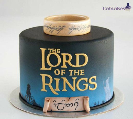 Lord of the Rings thematic cake