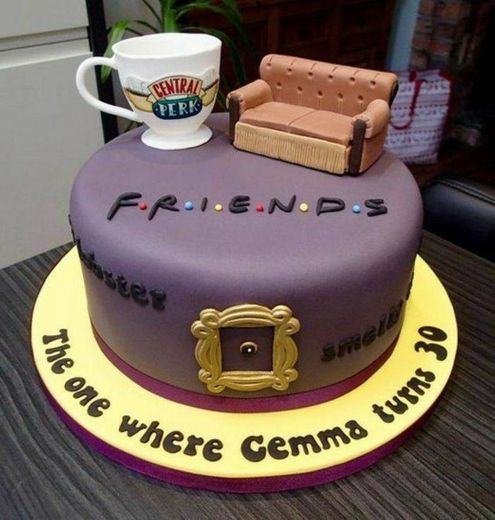 Friends TV Show Thematic Cake