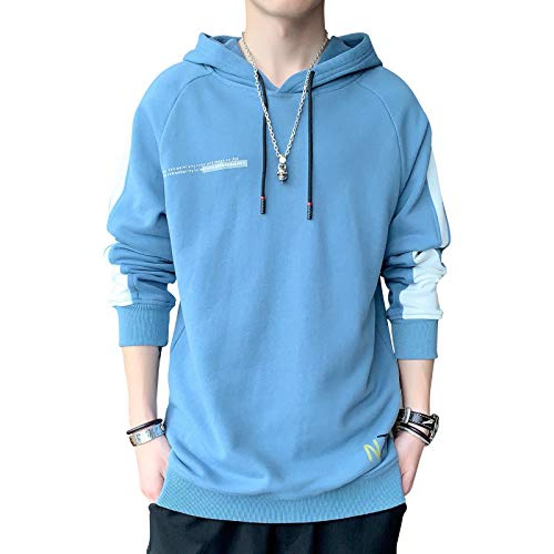 Fashion 2020 otoño Nuevo suéter de Manga Larga con Capucha para Hombre Coreano Jersey Juvenil Camisa de Fondo suéter Chaqueta de Hombre