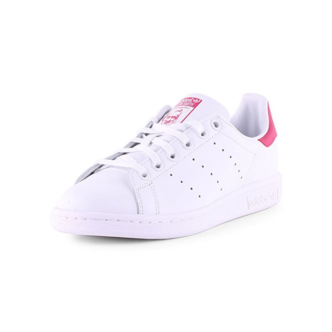 Moda adidas Stan Smith J, Zapatillas Unisex Niños,  Blanco