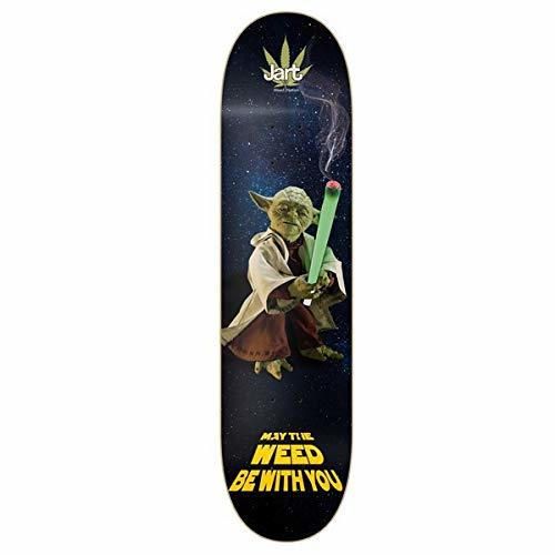 Jart Weed Nation Yoda 8.0" LC Skateboard Deck