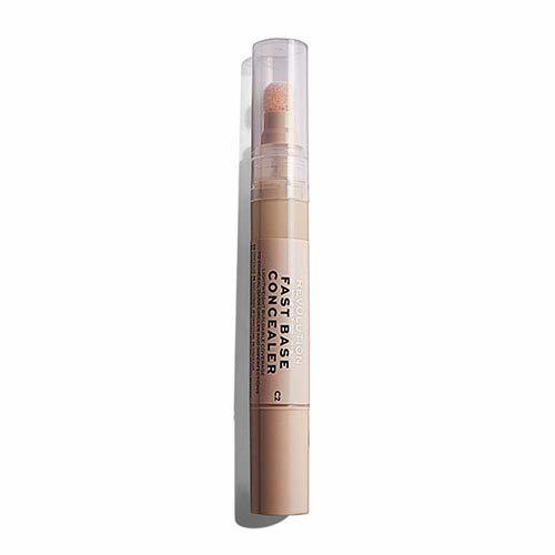 Belleza Makeup Revolution Fast Base Concealer C2 Korektor pod oczy z gąbką