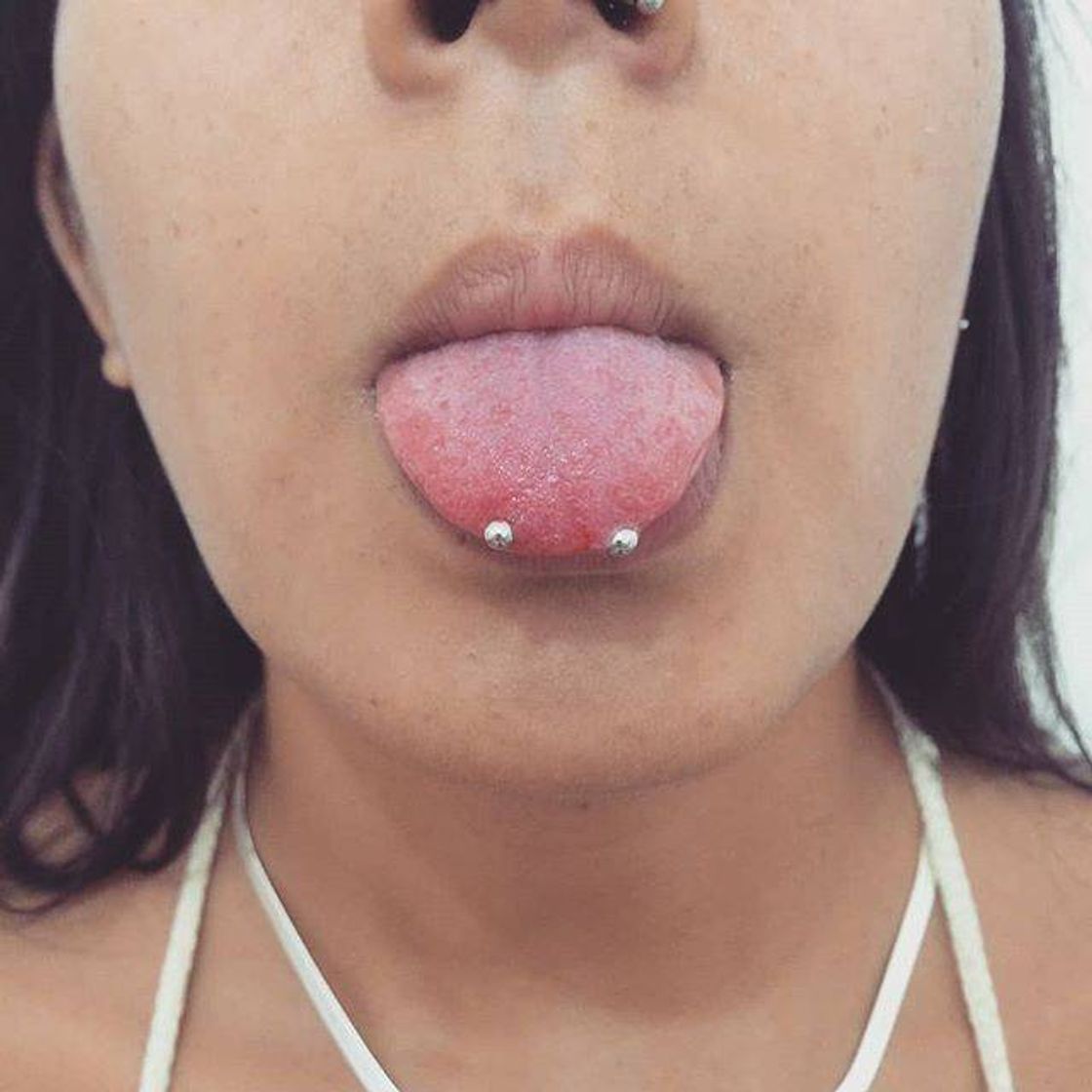 Moda Piercing língua