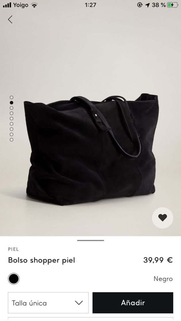 Social Bolso shopper piel