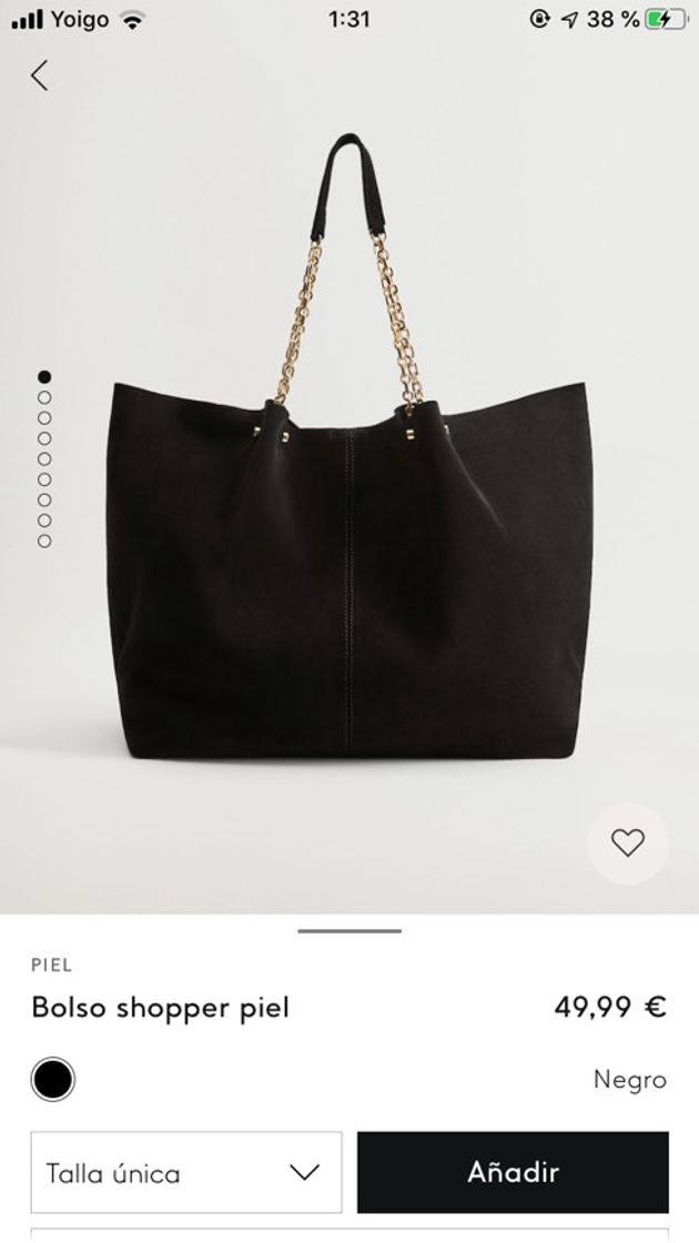 Social Bolso shopper piel