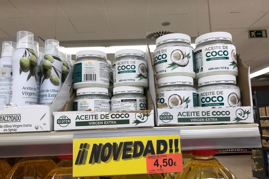 Producto Aceite de coco