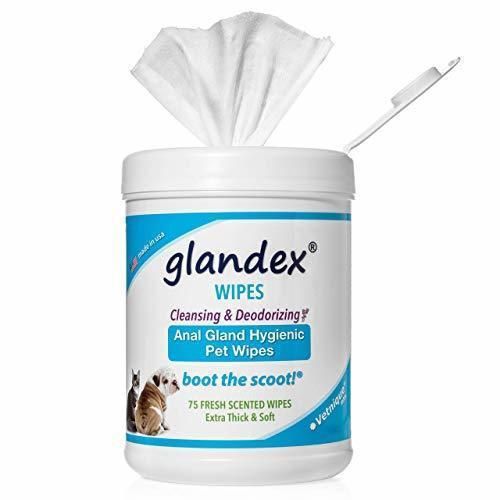 Glandex toallitas húmedas para limpiar y desodorizar