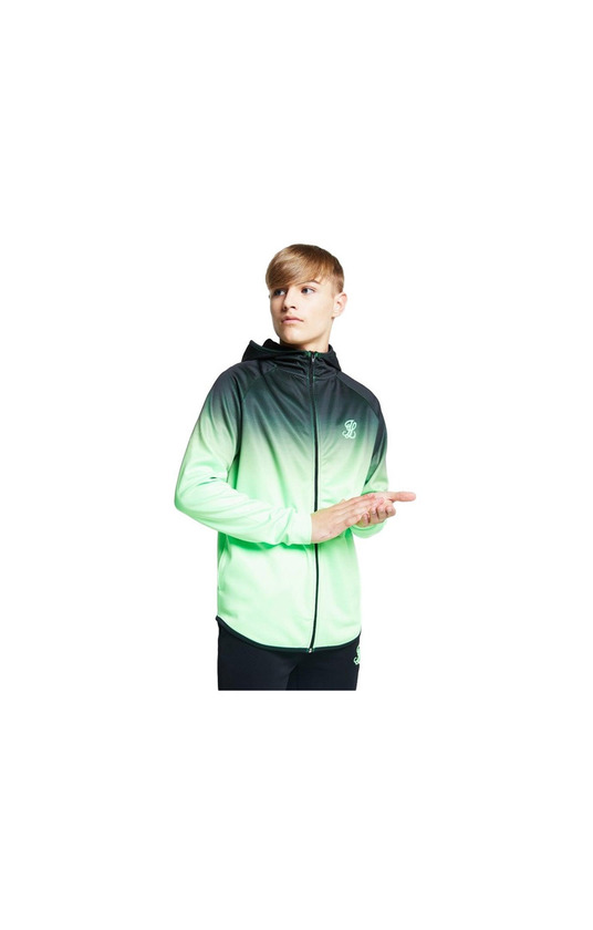 Social Illusive London Sudadera Capucha Verde Neón