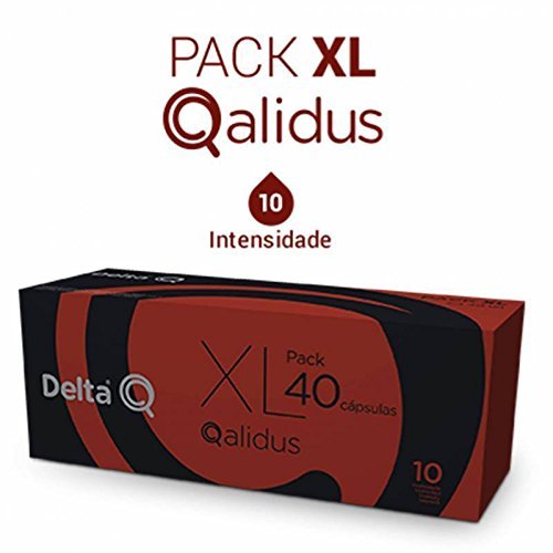 Social Pack Xl Café Tostado Molido 40 Cápsulas Qalidus Delta Q 40 X