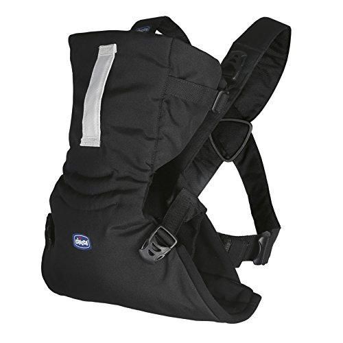 Chicco Easy Fit Mochila ergonómica portabebé, hasta 9 kg, color negro