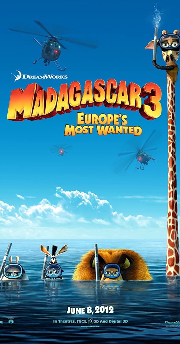 Película Madagascar 3: De marcha por Europa