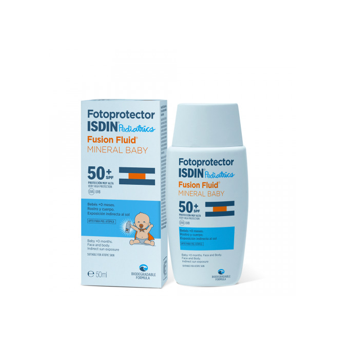 Producto Fluido Isdin Fotop Bebe Mineral Spf50