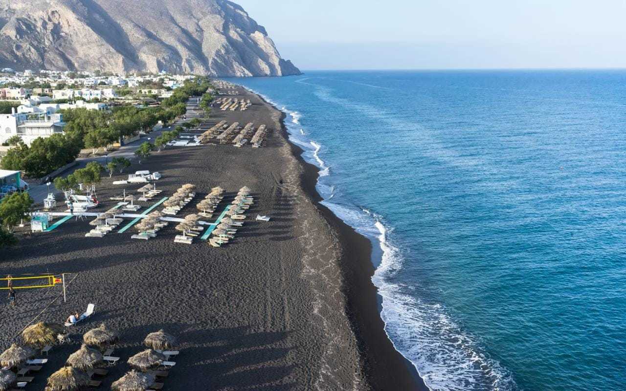 Place Perissa Black Sand Beach