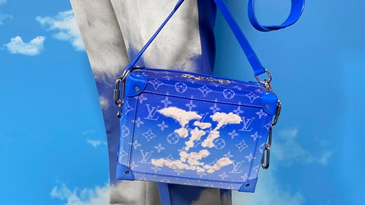 Moda Bolso LV azul 