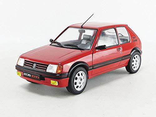 Producto PEUGEOT 205 GTI 1.9L rouge 1/18 1986