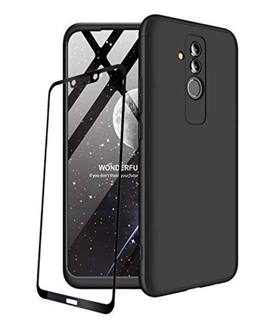 Producto JOYTAG Funda Compatible Huawei Mate 20 Lite 360 Grados Negro Ultra Delgado