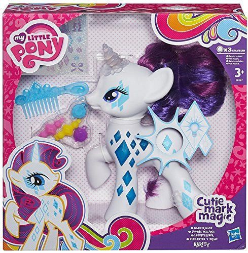 My Little Pony - Rarity Luces y Destellos, Figura con Accesorios