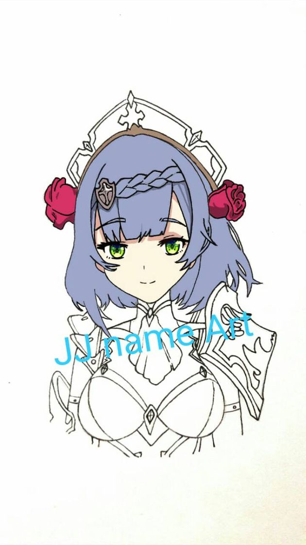 Social WIP- Noelle -- Genshin Impact