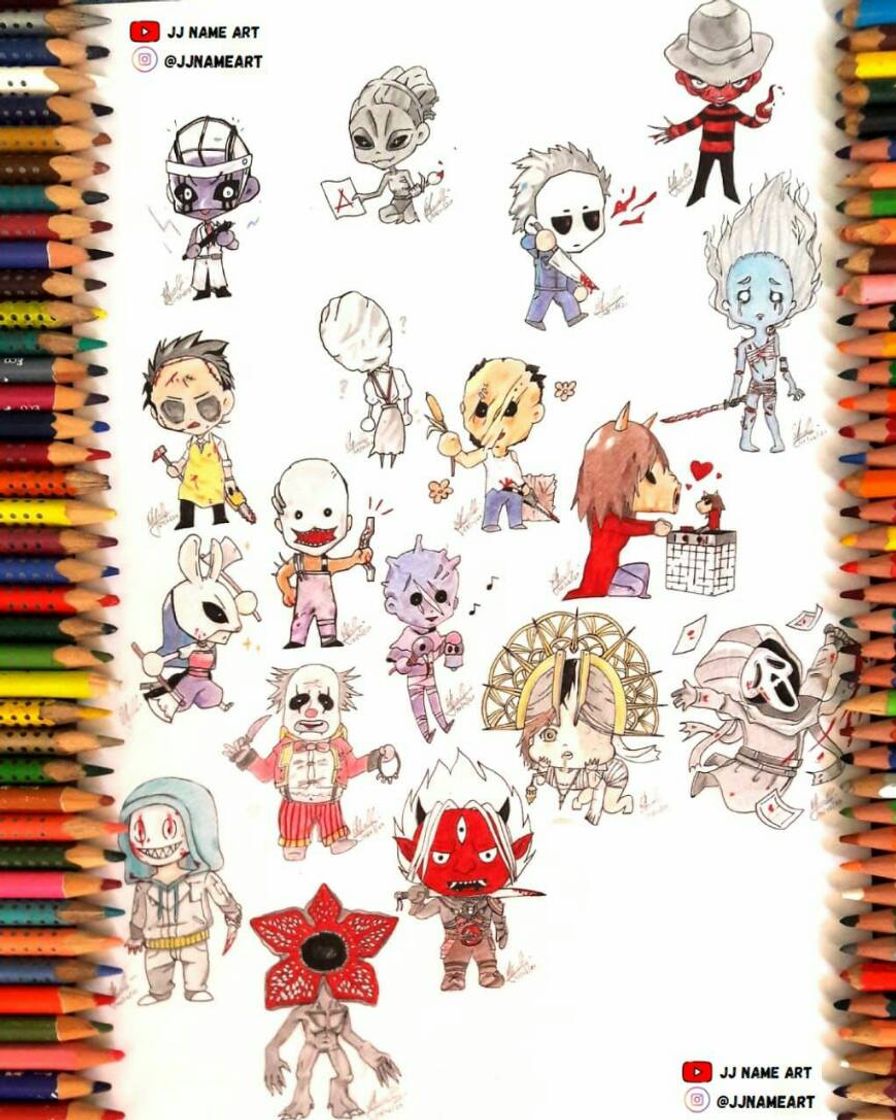 Fashion Dead by Daylight Chibi (JJ Name Art)