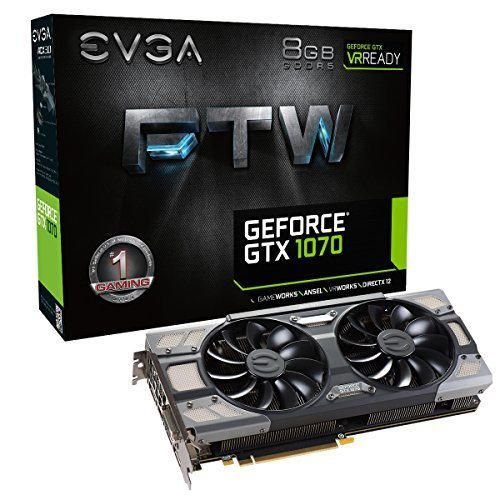 EVGA GeForce GTX 1070 FTW GAMING ACX 3.0 Tarjeta gráfica