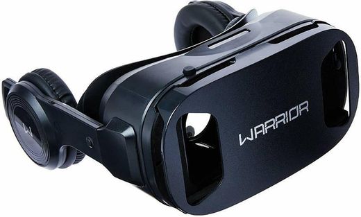 Óculos 3D Realidade Virtual Com Headphone Warrior