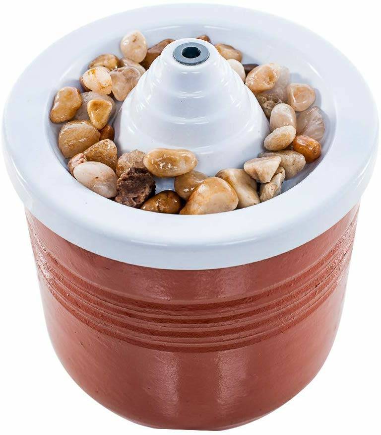 Social Fonte para Gatos Branca 110V Nf Pet para Gatos