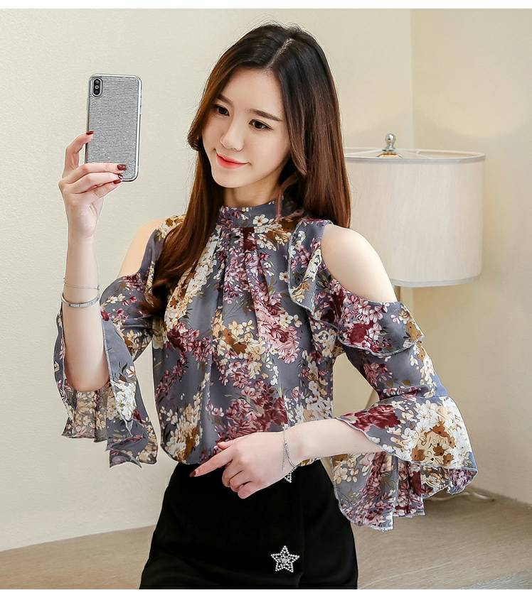 Product Blusa chiffon floral 