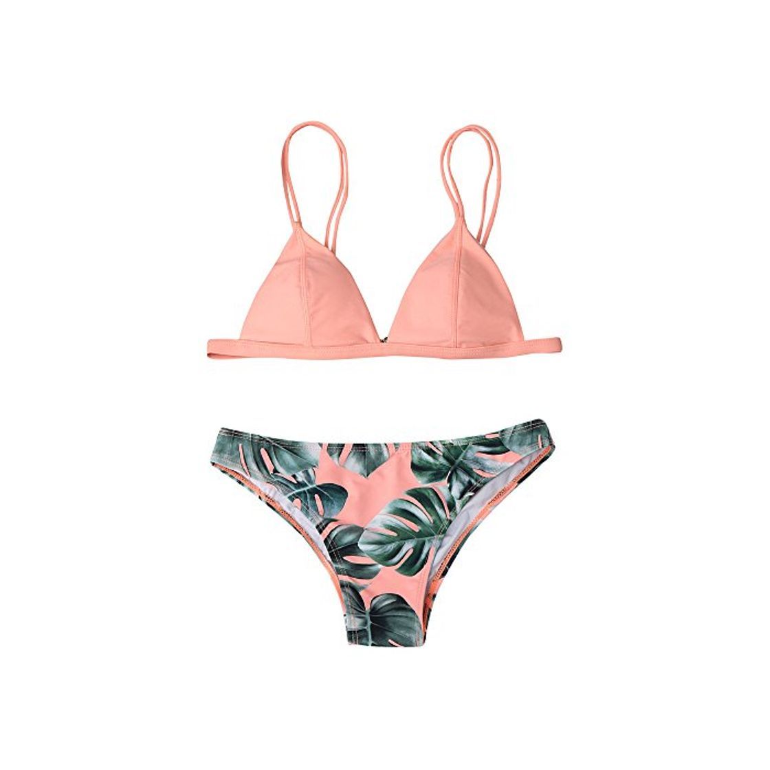 Product ZODOF Ropa de Baño Bikini Mujer De Cuello Profundo con Estampado Traje