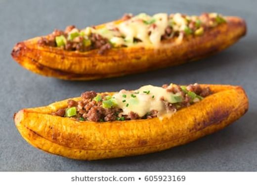 Molletes de platano