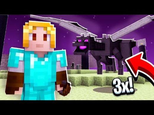 MATANDO ENDER DRAGON 3x - Forever Mapa 3 #86 - YouTube