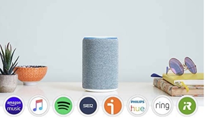 Canción Nuevo Amazon Echo (3.ª generación) - Altavoz inteligente con