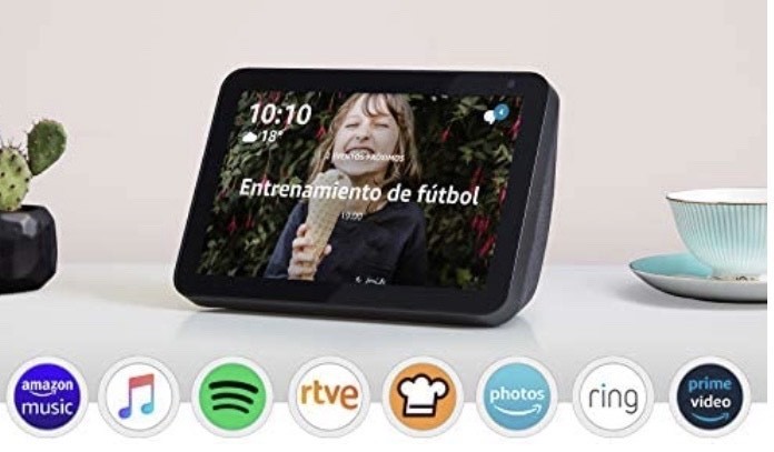 Canción Presentamos el Echo Show 8: mantén el contacto con la ayuda 