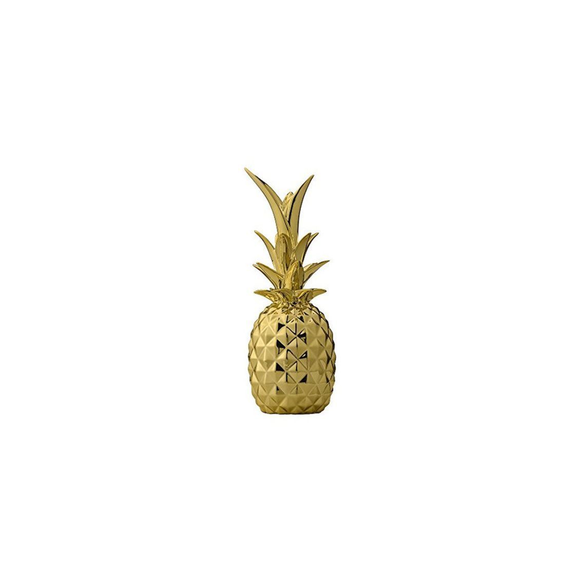 Social Bloomingville Piña decorativa dorada