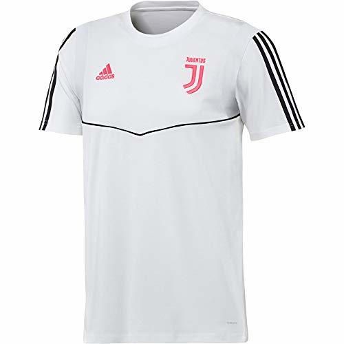 adidas 19/20 Juventus tee Camiseta de Manga Corta, Hombre, Blanco