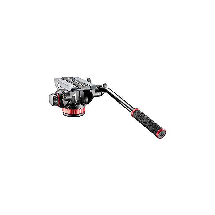 Electrónica Manfrotto MVH502AH - Rótula fluída para trípode 3/8"