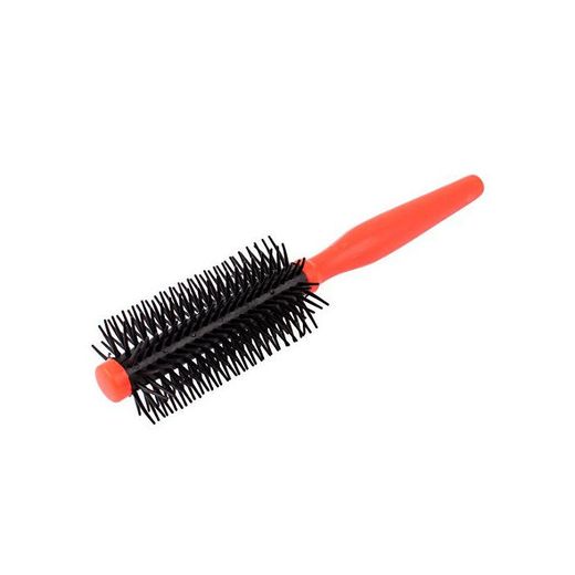 Plastic Red Handle escova de cabelo Salon Styling Cerdas Pente Maquiagem Tool
