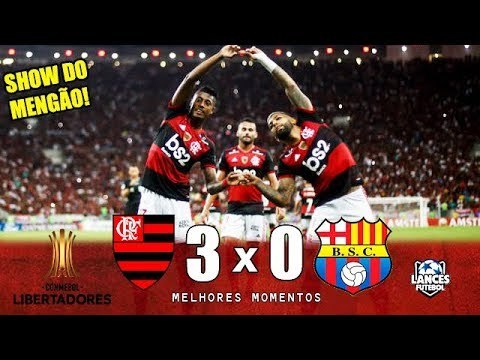 Moda Flamengo 3 x 0 Barcelona de Guayaquil 